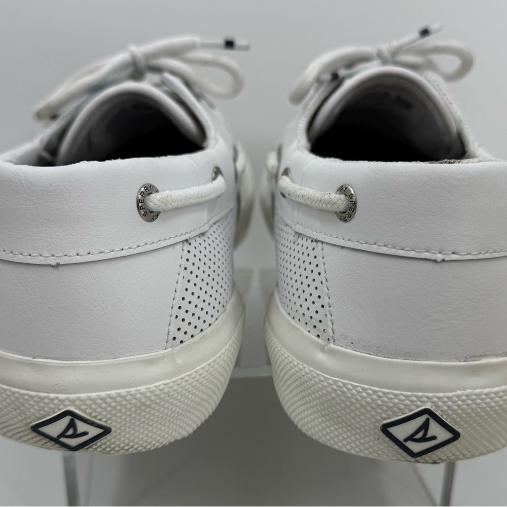 Sperry “Soletide”‎ 2-Eye Sneakers White STS23160 Low Top Mesh Mens 12 Top Sider - Picture 6 of 10